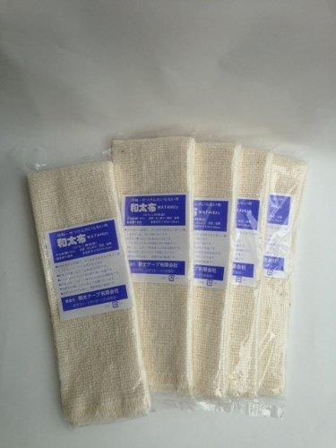 びわこ 「和太布(わたふ)」 生成 34×55cm 5個セット