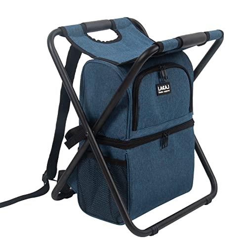 LACAL どこでも座れるリュック 折りたたみ式 リュックチェア バックパックチェア 椅子付き 防水 保温 保冷 お釣り キャンプ 旅行用 運動会…