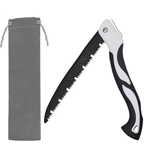 のこぎり 折りたたみ 剪定鋸 250mmノコギリ 木工 木工切断 枝切り用 ガーデンツール 万能 鋸刃 キャンプ 木工用 園芸 枝切り 大工用 庭木 家庭用 小...