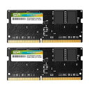 シリコンパワー ノートPC用メモリ DDR4-2666 (PC4-21300) 8GB×2枚 (16GB) 260Pin 1.2V CL19 Mac対応 SP0...