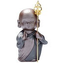 陶器製 手のひらサイズ ミニチュア 地蔵菩薩立像 ミニ 可愛い 仏像 地蔵 水子供養 お地蔵様 開運置物 風水 車内置物 茶寵 茶玩 オブジェ 縁起物 厄除け ...