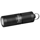 OLIGHT(オーライト)I1R2 PRO ledライト EOS 懐中電灯 フラッシュライト 180ルーメン Type-c 充電式 キーホルダー 付き 小型 IPX8防水 強力 軽量 防災 散歩 夜道 緊急用 (ブラック）