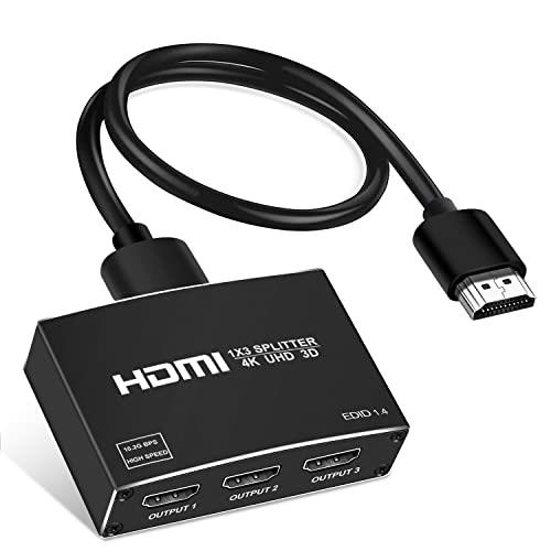 NEWCARE HDMIスプリッター 1入力3出力 