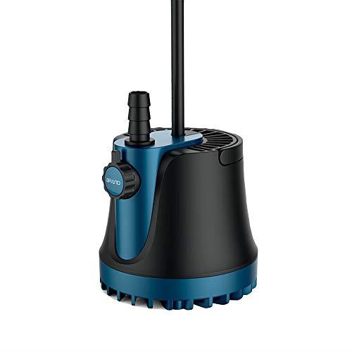 LNSTUDIO 水中ポンプ 底部入水式 循環ポンプ 吐出量2500L/H 最大揚程2.5M 水耕栽培ウォーターポンプ 水..