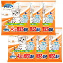 【まとめ買い】デオサンド 猫用 サンド ギュッと固まる 紙砂 30L(5L×6) おしっこ ペット用品 ユニチャーム(4)