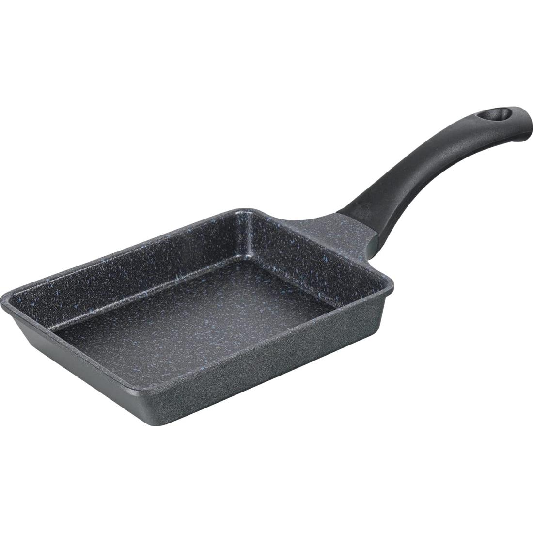 【ネット限定】超軽量 卵焼き器 14×19cm ダブル マーブルコート ガス火専用 ブラック 和平フレイズ ACM-9575