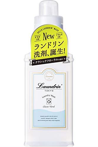 商品紹介 ランドリン柔軟剤の香りと大変相性がよい、ランドリンのための濃縮コンパクト洗濯洗剤。高い洗浄力と環境へのやさしさを同時に叶える独自処方 です。ほんのり香る、クラシックフロー ラルの香り。 ●48時間抗菌*、部屋干しOK ●すすぎ1回でOK ●無添加処方(蛍光増白剤、漂白剤、着色料、鉱物油、パラベンを不使用） ●100％植物由来の洗浄成分 ●オーガニックエキス配合 ●赤ちゃん衣類にも使える ●ドラム式OK * 全ての菌に対して効果があるわけではございません。 原材料・成分 界面活性剤(30%、ポリオ キシアルキレンアルキルアミン、高級アルコー ル系(非イオン))、安定化剤、香料、抗菌剤