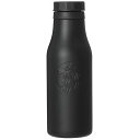 STARBUCKS スターバックス スタバ ステンレス ロゴボトル マット ブラック ホワイト 473ml タンブラー 食器 アジア 黒 白 エンボス加工 型押し グランデ シンプル ロゴ セイレン 女神 水筒 真空二重構造 誕生日 プレゼント