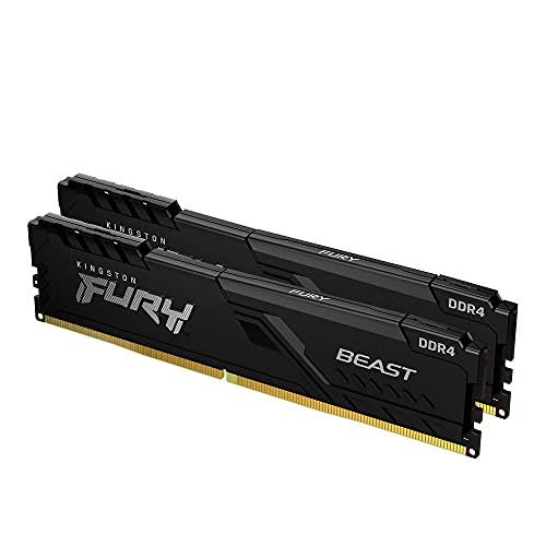 キングストン Kingston FURY デスクトップPC用メモリ DDR4 3200MT/秒 16GB×2枚 Kingston FURY Beast ビ..