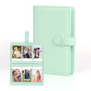 Easy Hood フォトアル バム チェキ アル バム ポラロイドアル バム 108枚収納 大容量 3インチミニ用instax mini EVO/12/11/...