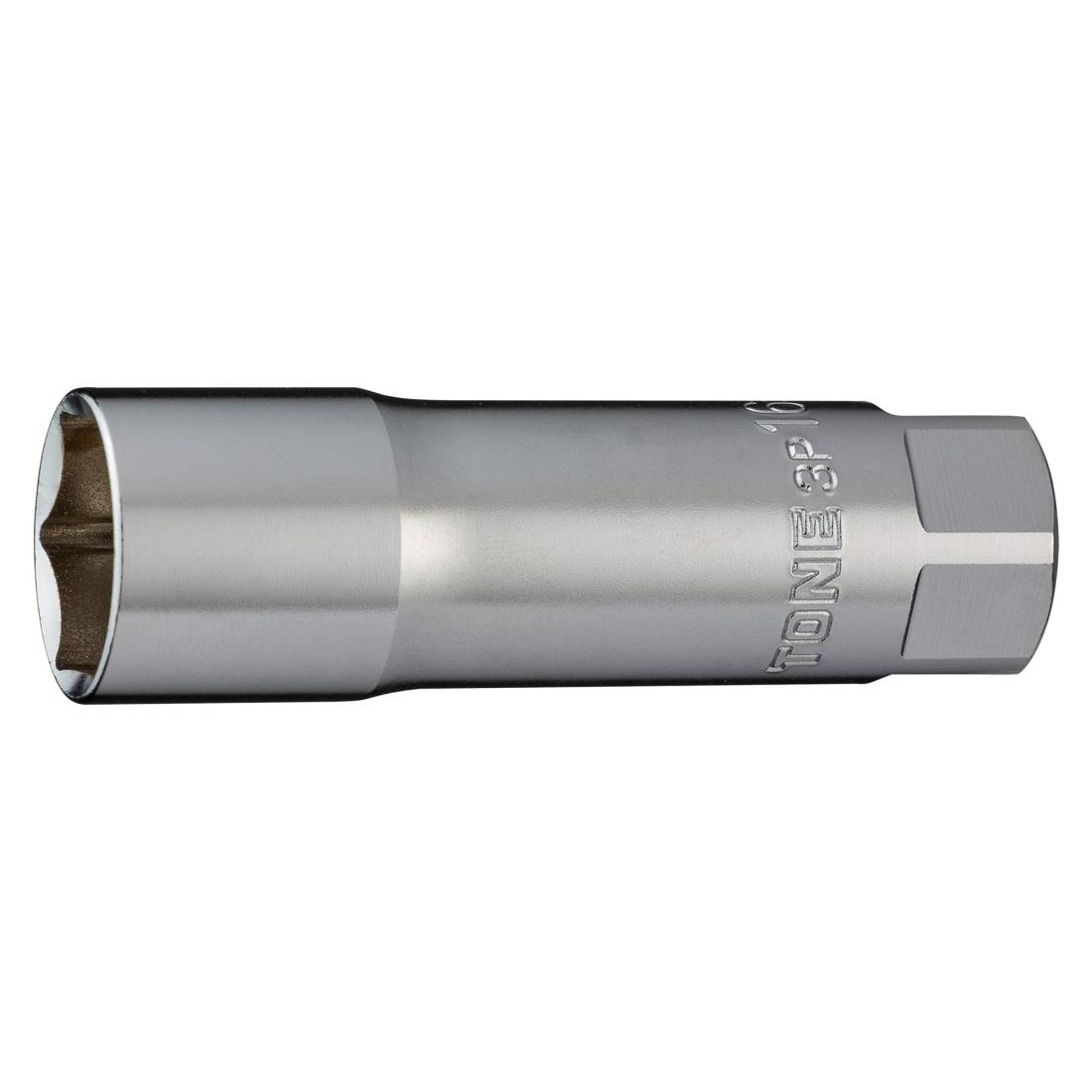 トネ(TONE) プラグソケット(6角・マグネット付) HP3P-16S 差込角9.5mm(3/8) 二面幅16mm