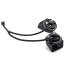 CHSKY 車 ホーントヨタ車汎用 12V レクサス 純正サウンド ホーン 防水 汎用 120db 高音/低音2個セット LEXUS 車用 ホーン レクサス風 ...