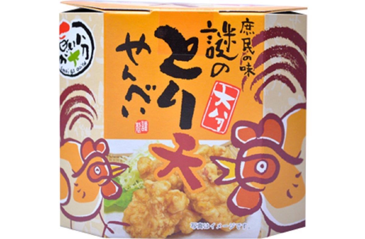 大分　謎のとり天せんべいのサムネイル