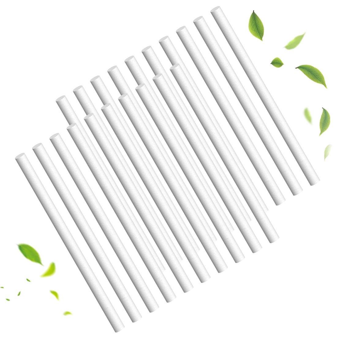 加湿器 給水芯 綿棒 20本入り 替え芯 卓上加湿器用 交換フィルター 汎用品 自由裁断でき 15x0.8cm 強力な吸水性 wuernine