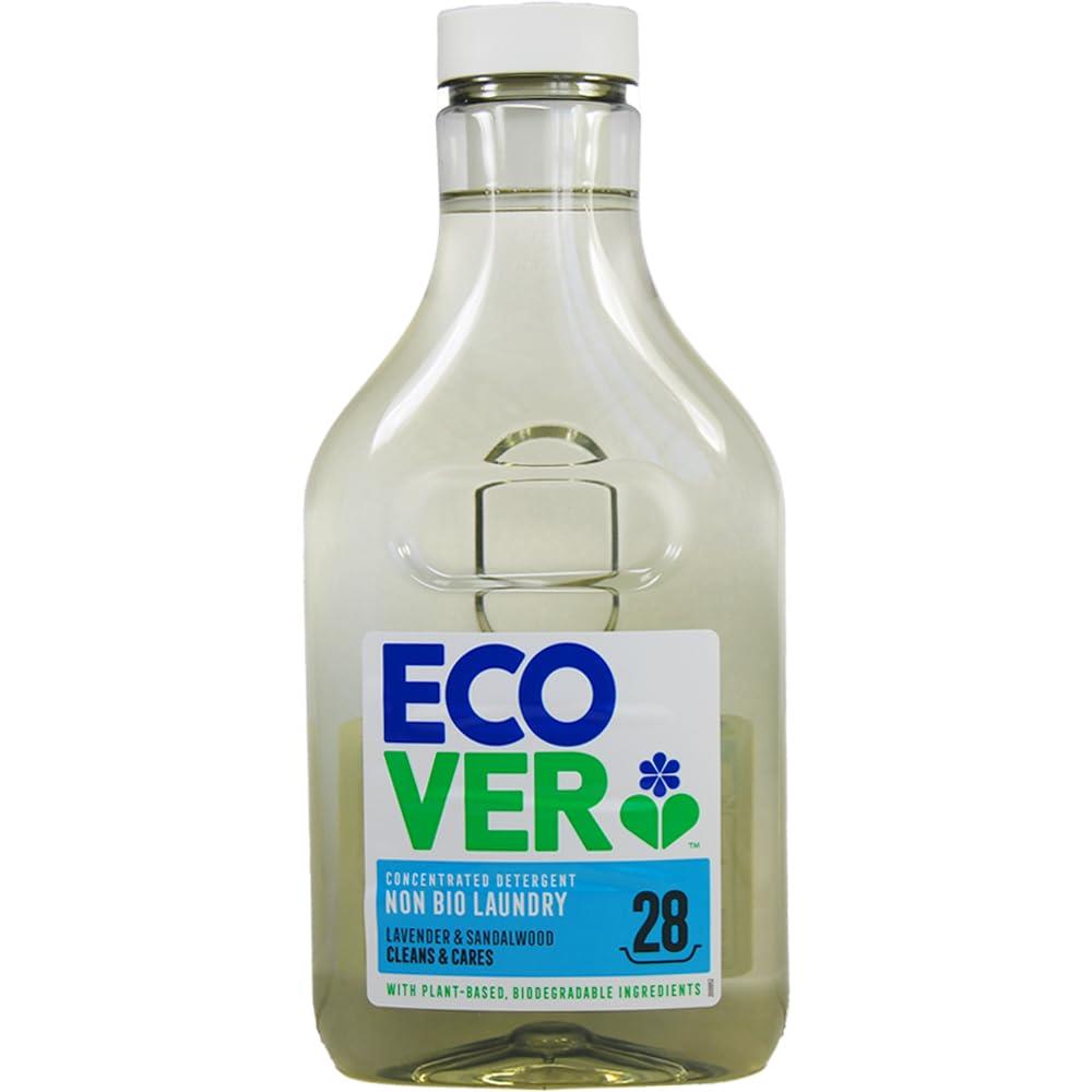エコベール 洗濯洗剤 濃縮 ランドリーリキッド 本体 1000ml ラベンダー＆サンダルウッドの香り衣類用 ecover 肌に優しい 液体 赤ちゃん laundry 日用品 手荒れ ベビー