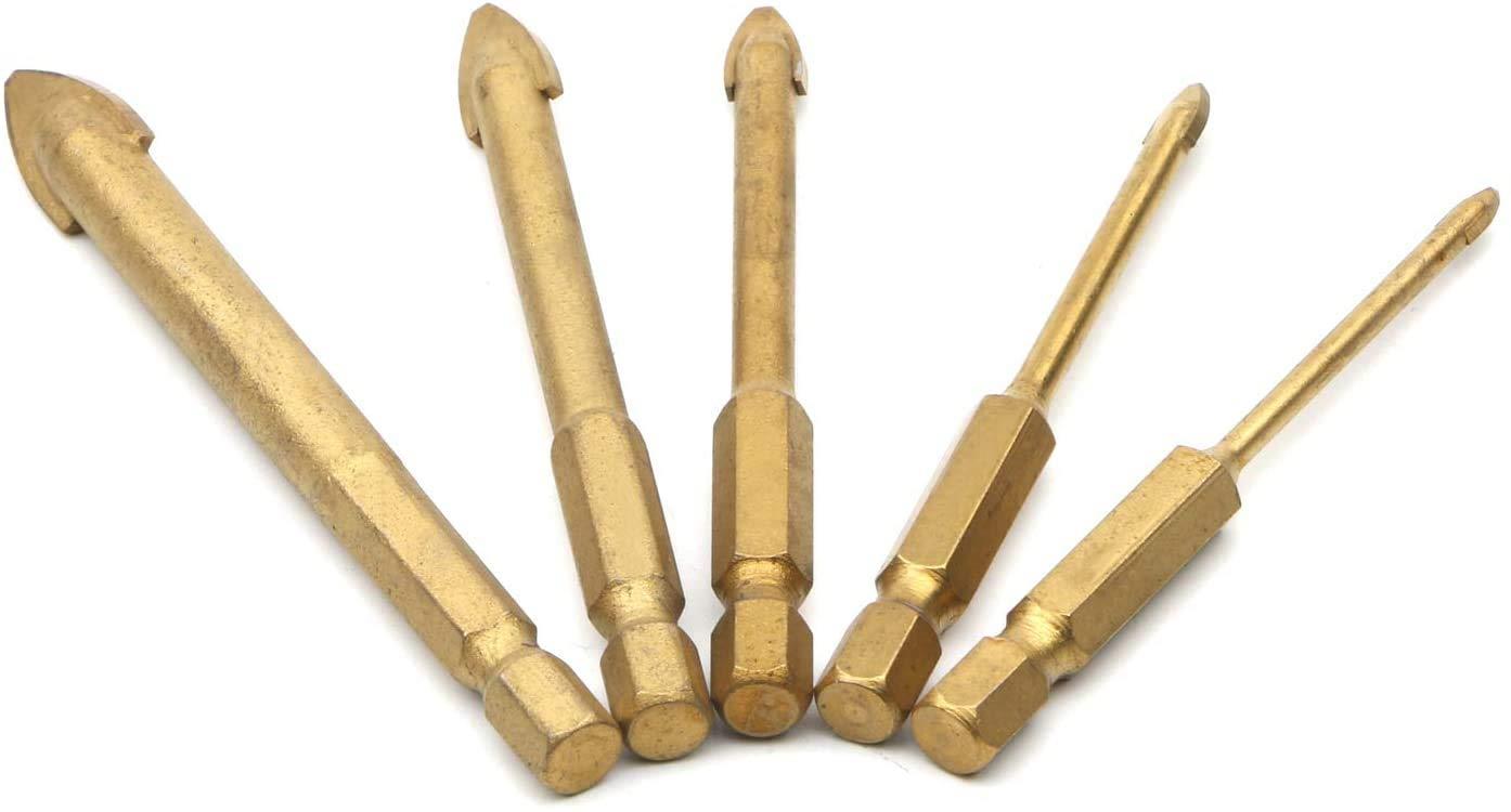 ZOYUBS 陶器 穴あけ ドリルビット ガラスドリルビット 陶器 ガラスドリル ガラス タイル スレート ガラ..