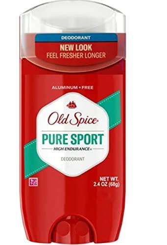 Old Spice オールドスパイス ピ ュアスポーツ デオドラント Pure Sports High Endurance Deodorant 2.4oz (68g)