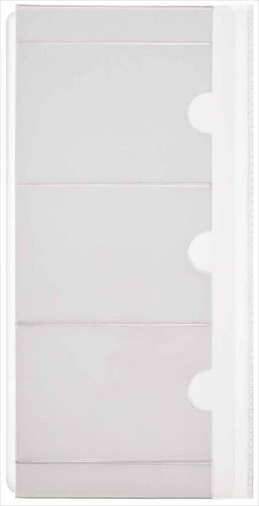 レイメイ藤井 ノートカバー リフィル A5 スリム 差し込み式 カードケース NT452