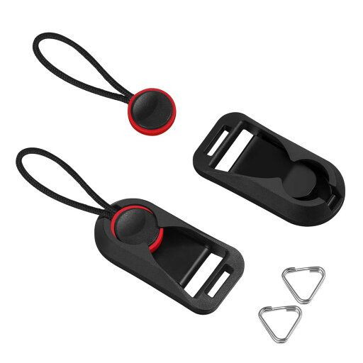 Cobby アンカ ーリンクス ストラップアダプター 三角リング付 カメラ・双眼鏡に汎用 黒+赤 (2枚セット) Cobby アンカ ーリンクス ストラップアダプター 三角リング付 カメラ・双眼鏡に汎用 黒+赤 (2枚セット)
