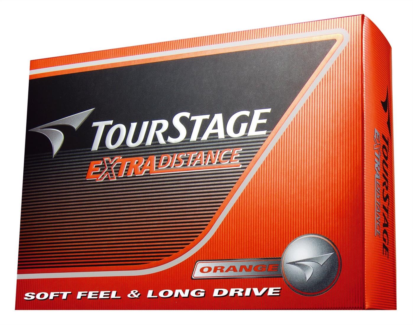 BRIDGESTONE(ブリヂストン) ゴルフボール TOURSTAGE エクストラディスタンス 1ダース( 12個入り) オレンジ TEOX