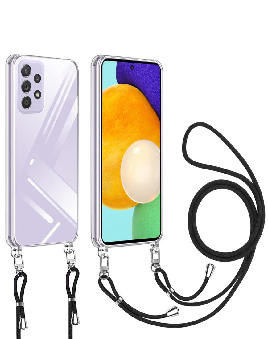 Galaxy A52 ケース クリア ショルダー Galaxy a52 スマホケース SC-53B ケース ギャラクシーA52 カバー..