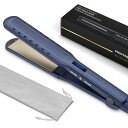 【2023新型】 ストレート ヘアアイロン プロ仕様 MAX230℃ 18段階温度調節 ストレート & カール 2way VAPAKA ヘアストレートナー 髪サ...