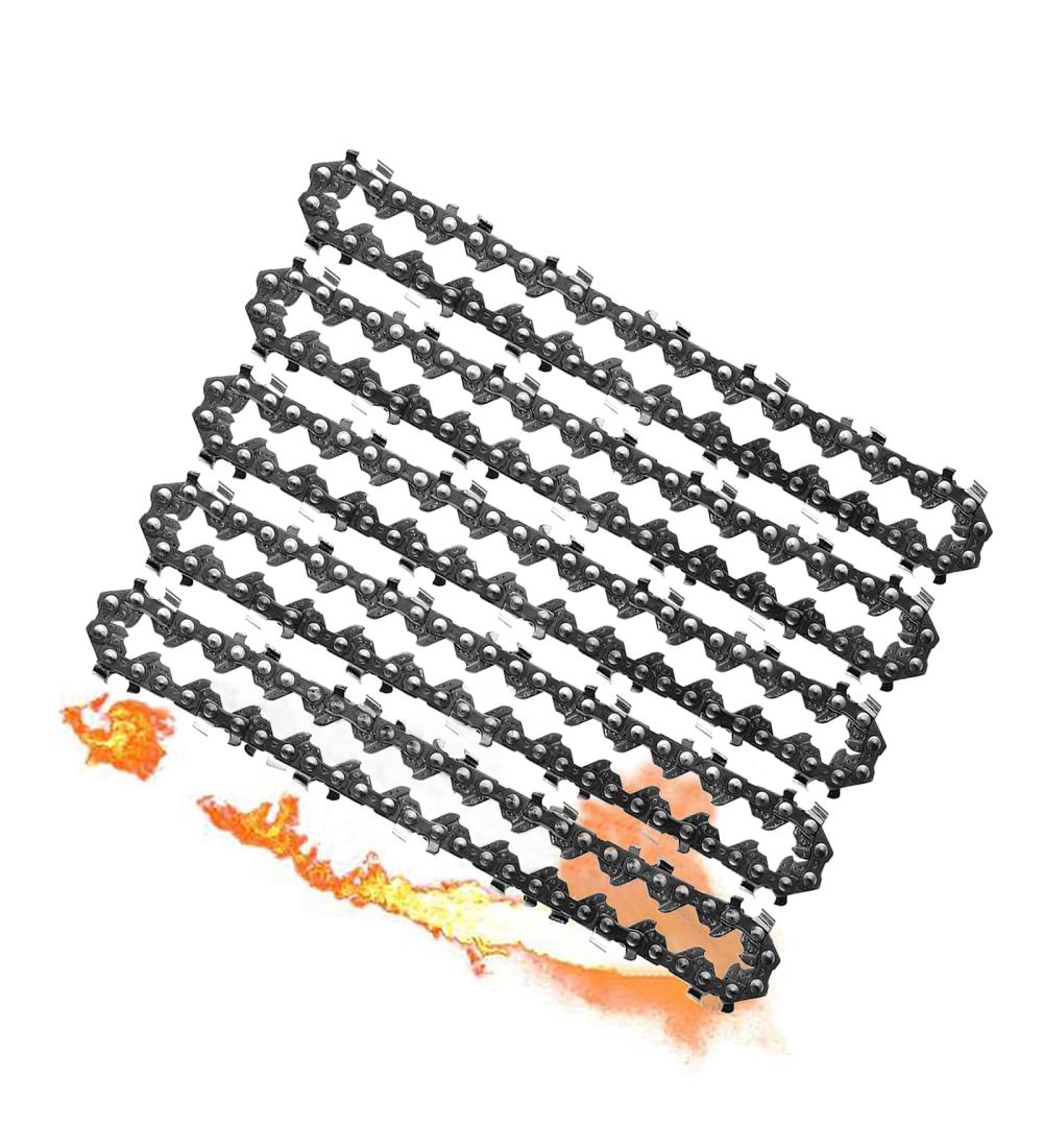 5本入 充電式チェーンソー 替刃 8インチ チェンソー替え刃 45コマ チェーンソー 替刃 8インチ ソーチェ..