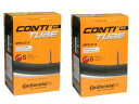 2本セット コンチネンタル Continental MTB 仏式チューブ 27.5x1.75-2.5(47-584/62-584) バルブ長42mm(2)