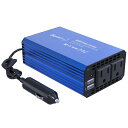 LeicesterCNL LST 12V 300W カーインバーター コンバーター 修正正弦波 DC12VをAC100Vに交換 車載充電器 USB給電2口 AC...