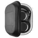 【ケースのみ】 互換性 Shield ヘッドホンケース ハードケース 旅行用 ハードシェルケース ジェイビーエル JBL TUNE 770NC, Tour ONE, Live 500BT, Live 650 BTNC, TUNE 750, E65BTNC に対応 収納ポーチ付属 (ブラック)
