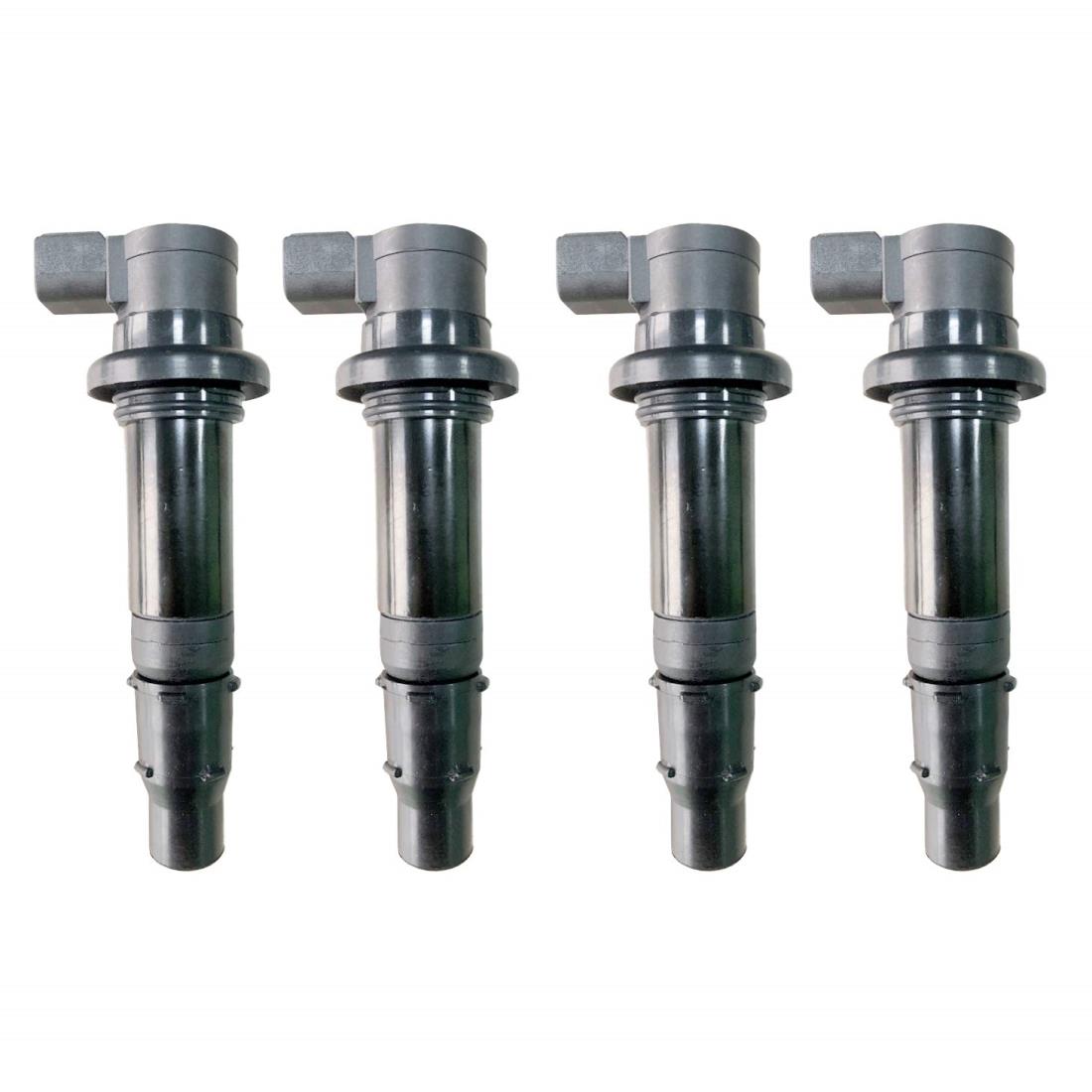 GzYcsFocusqp 4 PCS F6T568 FOR イグニッションコイル ヤマハ 06-14 FZ1 2015 FZS1 09-16 Vmax 1700 02-06 YZF-R1 03-07 R6 06-09 R6S F6T558 5VY-82310-00-00用