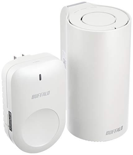 バッファロー メッシュ WiFi 無線LAN AirStation connect 親機+専用中継機(WP)セットモデル デュアル バンド セキュリティ機能搭載 テレワーク Wi-Fi 5 11ac 1733+400Mbps AC2200 【 iPhone 13 / 12 / 11 / iPhone SE (第二世代) / PS5 メーカ ー動作確認済み 】 WRM-D2133HS