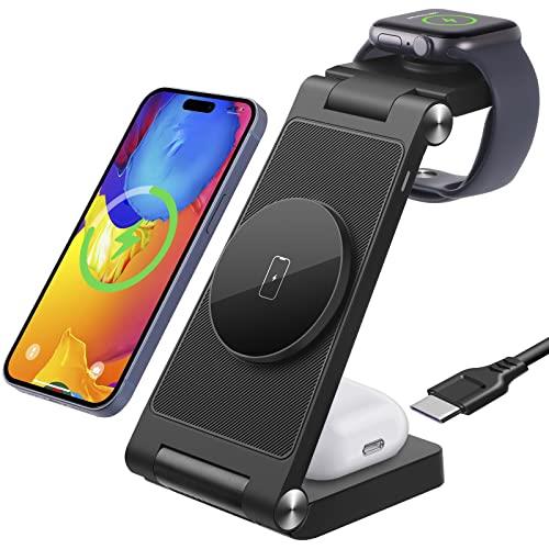 磻쥹Ŵ 3in1 Ŵ apple watch ť 2023ǿapple ť magsafe 3in...
