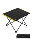 iClimb 折りたたみテーブル キャンプ テーブル アウトドア テーブル 41×34.5×29cm ロールテーブル コンパクト アルミ製 軽量 【耐荷重30k...