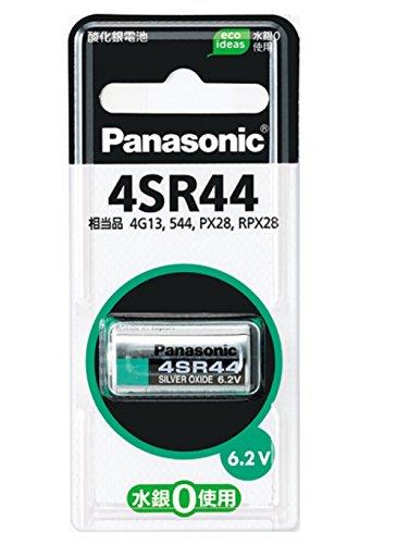 パナソニック 酸化銀電池 6.2V 1個入 4SR44P パナソニック 酸化銀電池 6.2V 1個入 4SR44P
