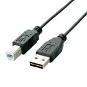 エレコム USBケーブル USB2.0 リバーシブルコネクタ A-Bタイプ 3m ブラック U2C-DB30BK(2)