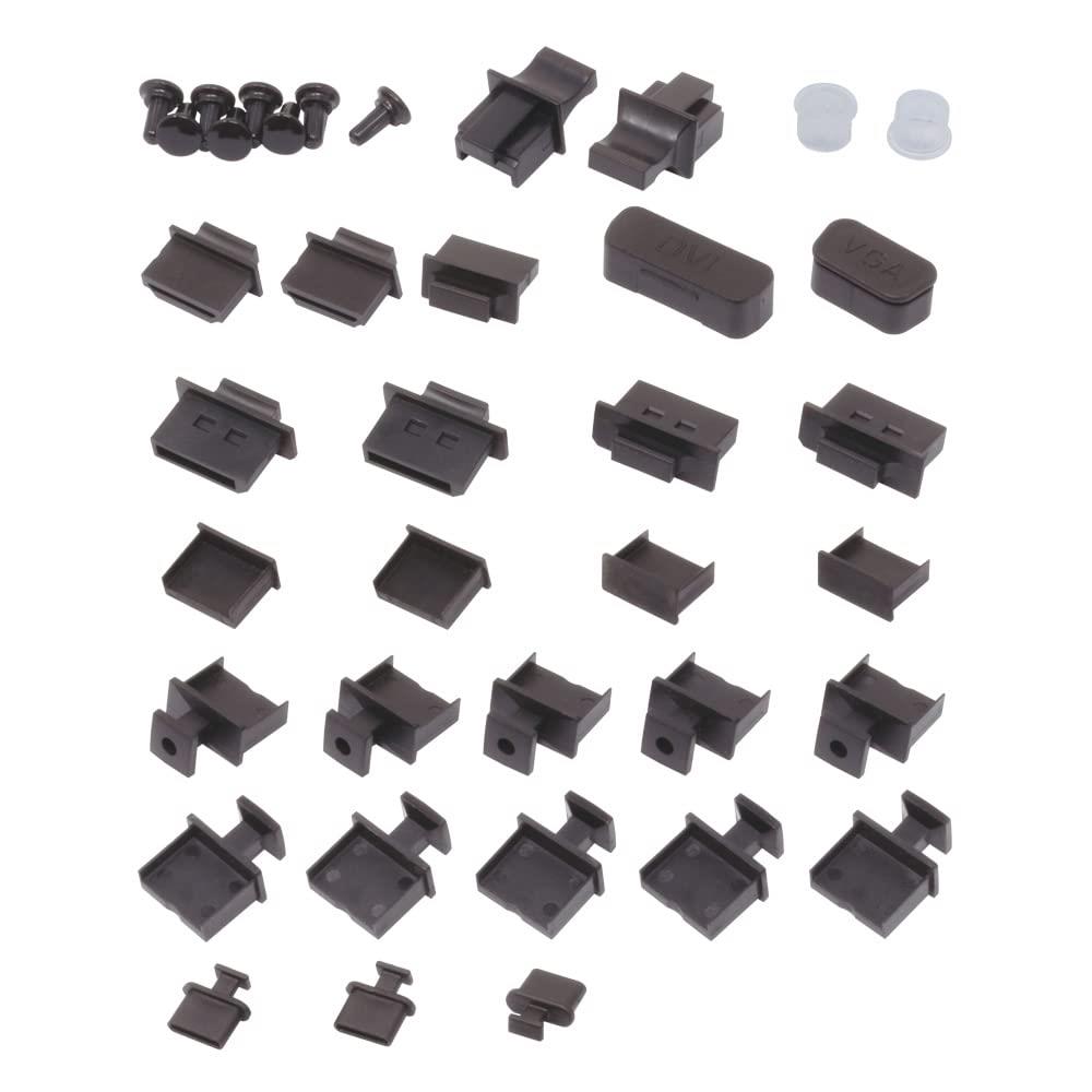 アイネックス(AINEX) コネクタカバー ゲーミングPC用 DC-023 ブラック