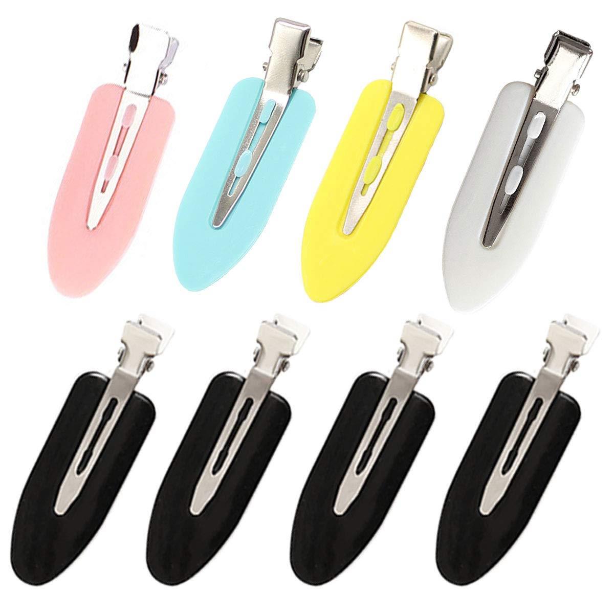 跡がつかない 前髪クリップ Yesmart 跡が付かない ヘアクリップ かわいい 前髪 クリップ 跡がつかないピン 8P セット【ヘアサロン向け プロ仕様】Yes112のサムネイル