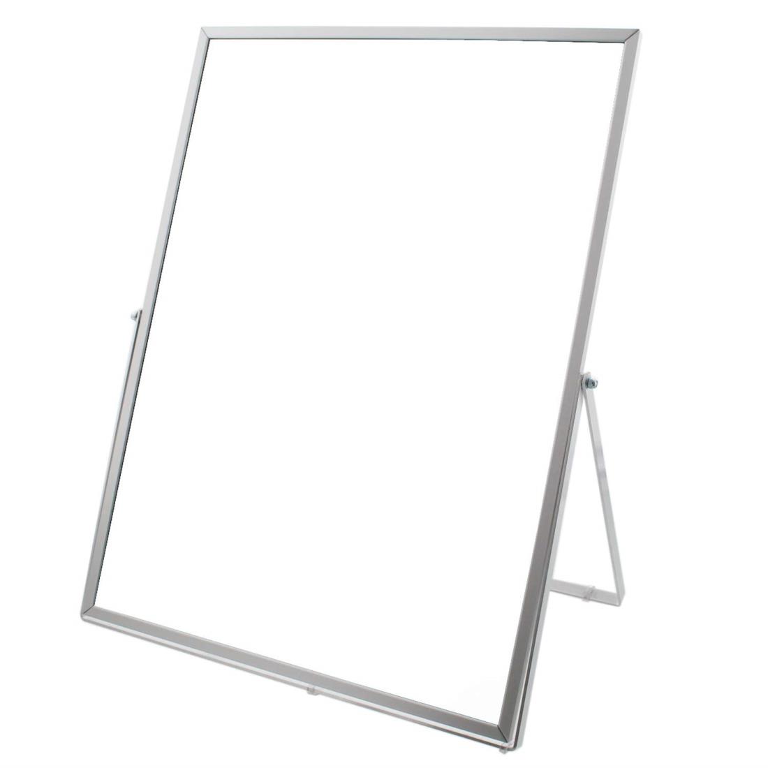 メリー J－10 アルミフレーム卓上スタンドミラー シルバー