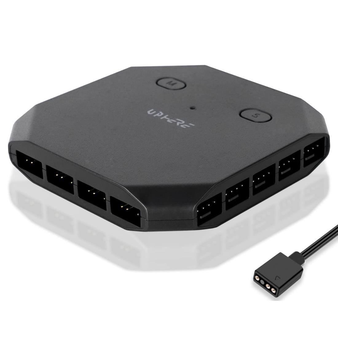 Novonest եϥ 5V 3PIN ARGB ȥ 顼 ե AURA SyncƱ 8 PWM 4PIN PC...