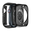 【2024改良ケース】TEMEDO for アッ プルウォッチ カバー 49mm 対応 Apple Watch Ultra2/Ultra カバー 一体型 防水ケース アッ プルウォッチウルトラ2/ウルトラ カバー 360ど度 IP68完全防水 Apple Watch カバー ガラスフィルム 全面保護 二重構造(49mm,防水のブラック)