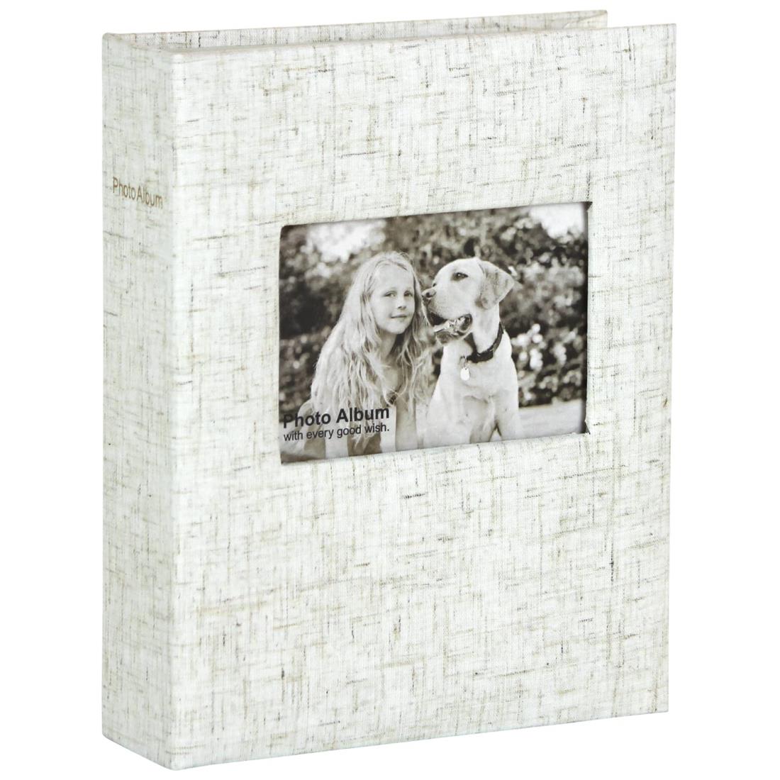 セキセイ SEKISEI アル バム ポケット ハーパーハウス フレームアル バム Lサイズ 200枚収容 キナリ L 151~200枚 布 XP-3250