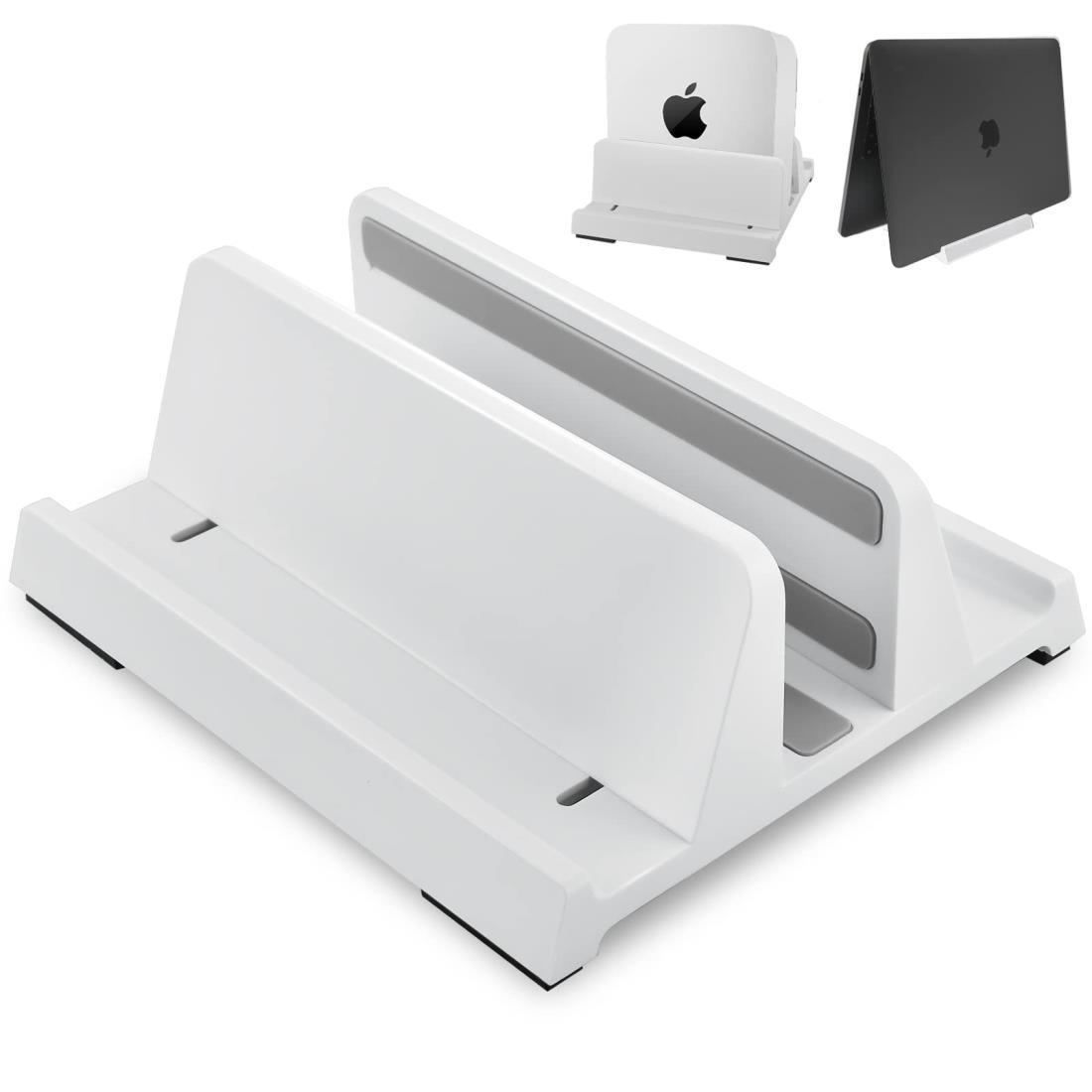 SAPASLIFE ノートパソコンスタンド 縦置き ノートPC ホルダー 机 ABS樹脂製 傷つかない 電波干渉なし ..