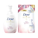 Dove(ダヴ) うるおいホイップ 泡ボディウォッシュ さらさら ポンプ+つめかえ用 ボディソープ 540g+430g ボディーソープ リフレッシュシトラスの香り。