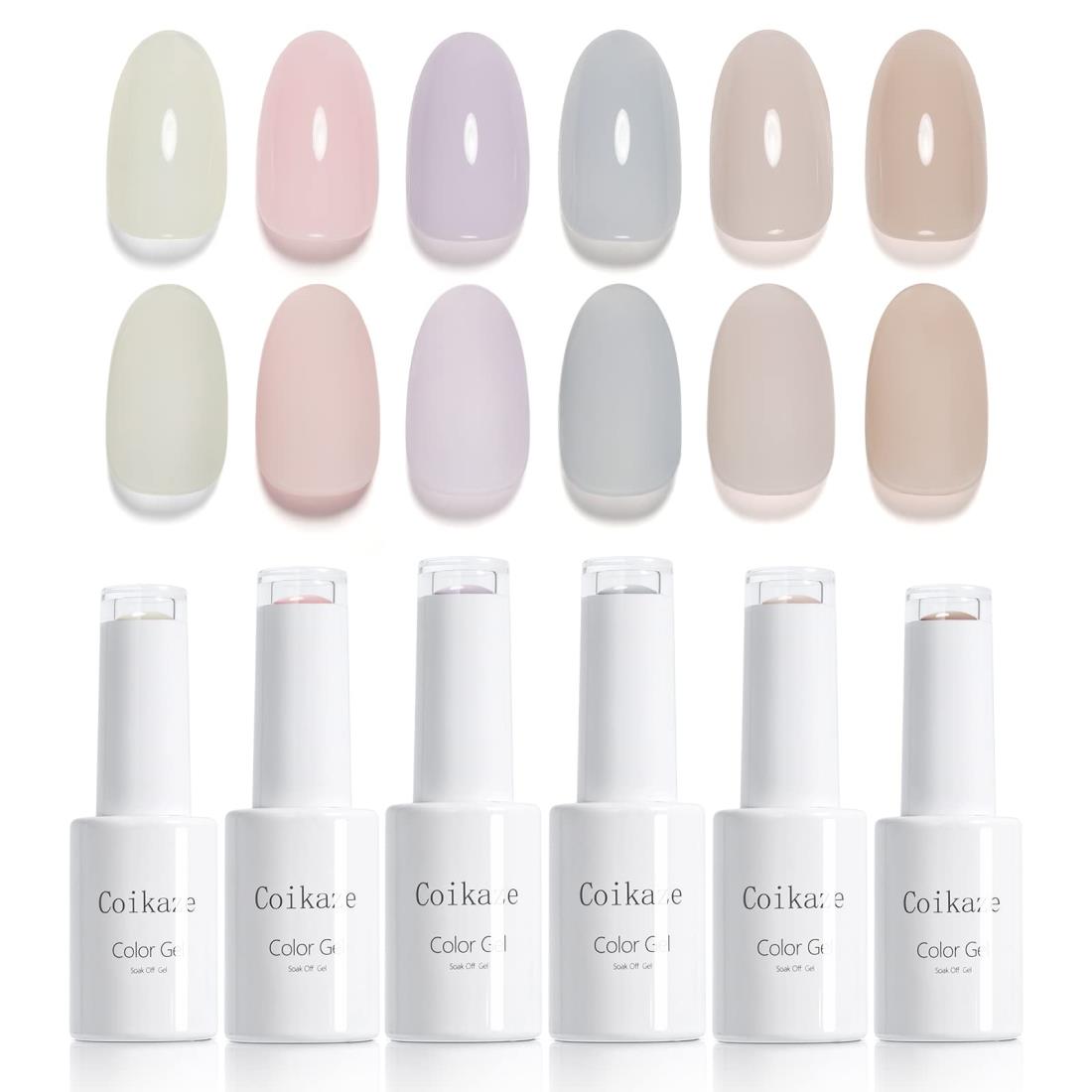 カラージェル Coikaze ジェルネイル カラー 透き通る透明感 シアー カラージェル ネイルカラー ネイル..