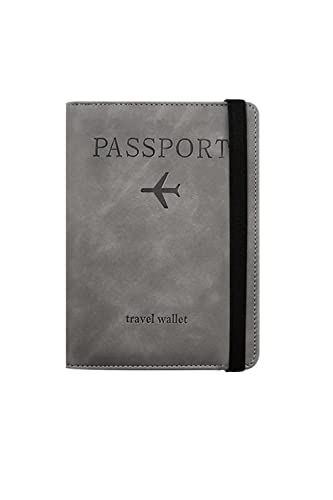 [YFFSFDC] パスポートケース スキミング防止 カバー ホルダー トラベルウォレット カードケース 多機能収納ポケット 国内海外旅行用品 ..