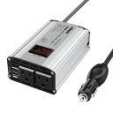 Co[^[ 300W  Cg DC 12V AC 100Vɕϊ g55Hz fBXvC 2USB|[g VK[\Pbg pi GIANDEL