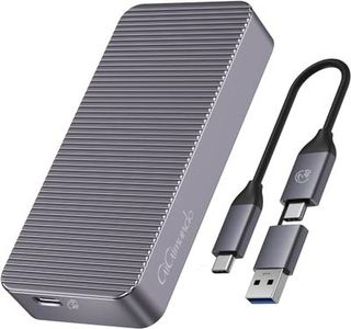 GiGimundo M.2 SSD OtP[X40Gbps Thunderbolt 3/4 A~ގ M USB3.2/3.1/3.0݊ UASP&TrimΉ 2-in-1 USB4.0 NVMe M |[^u C to C/A t M.2 SSDOt GN[W AJM40C (40Gbps-O[)