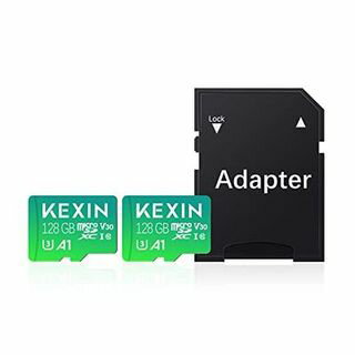 KEXIN MicroSD 128GB 2個セット SDXC UHS-I U3 85MB/s SDカード 128gb Class10 マイクロSDカード 128GB Nintendo Switch 動作確認済 超高速転送 TFカード SDアダプター付