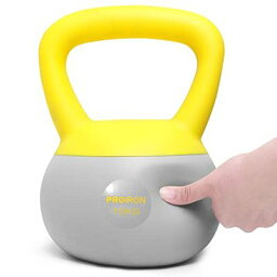 PROIRON ケトルベル 柔らかい 10kg kettlebell 鉄ビーズ砂鉄 充填